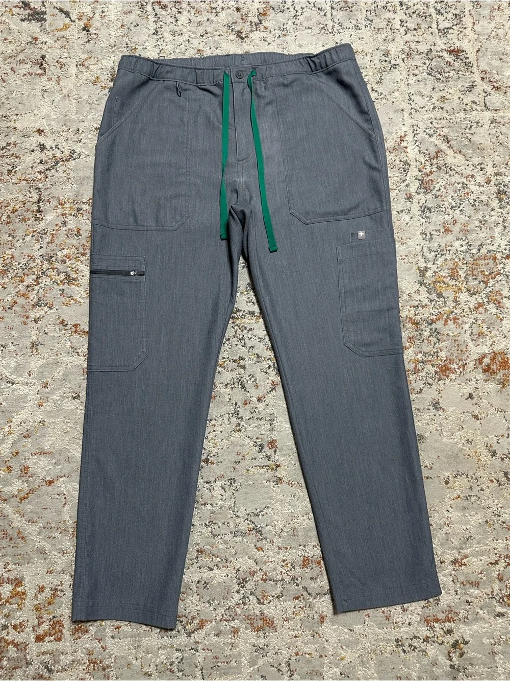 Figs Cairo Cargo Scrub Pants Graphite gray Medium short M/S